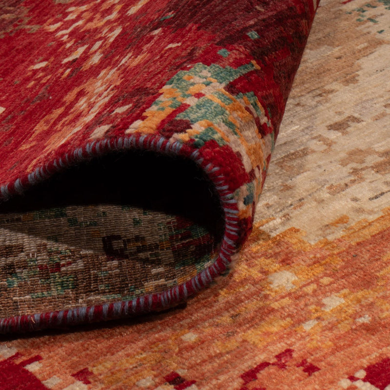 Designermatta - 302 x 239 cm - flerfärgad