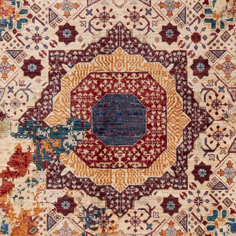 Designermatta - 292 x 247 cm - flerfärgad