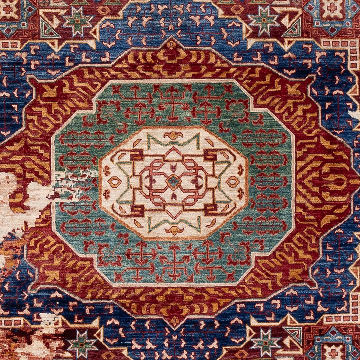 Designermatta - 305 x 245 cm - flerfärgad