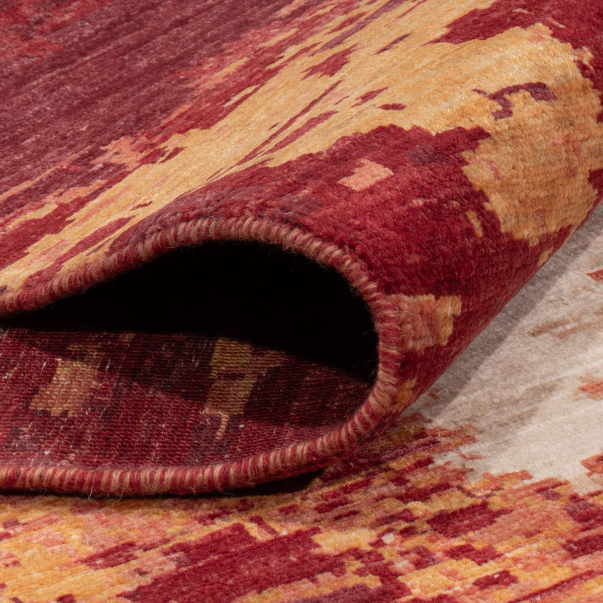 Designermatta - 305 x 245 cm - flerfärgad