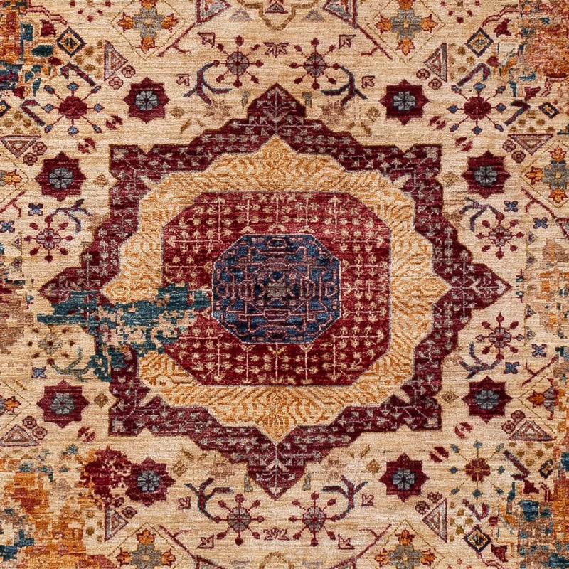 Designermatta - 295 x 206 cm - flerfärgad