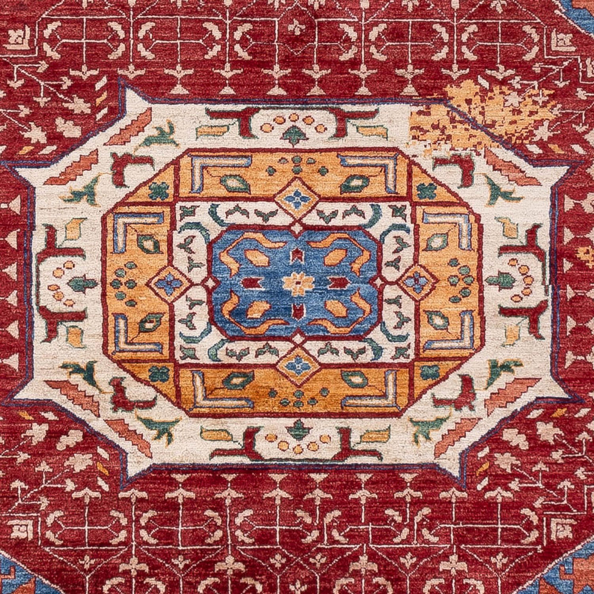 Designermatta - 288 x 247 cm - flerfärgad