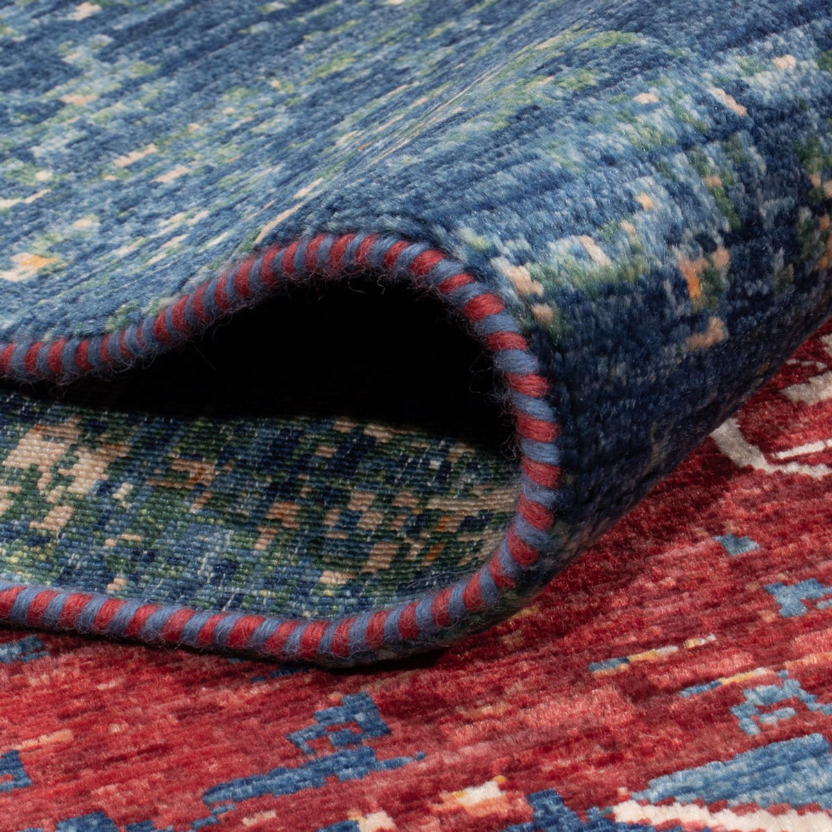 Designermatta - 288 x 247 cm - flerfärgad