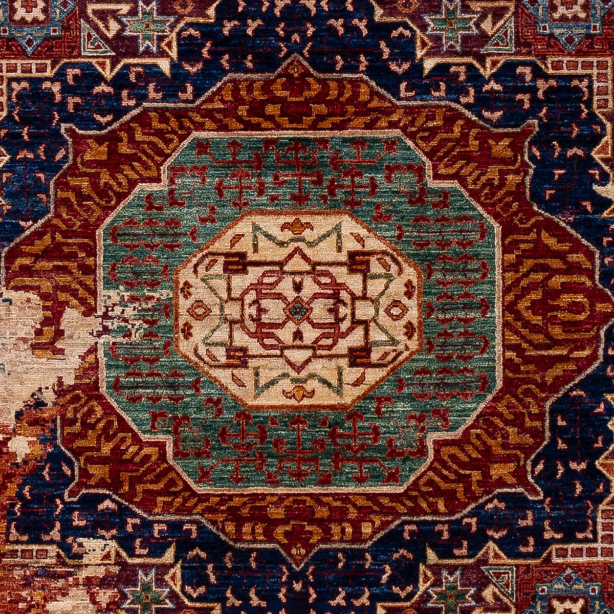 Designermatta - 304 x 237 cm - flerfärgad