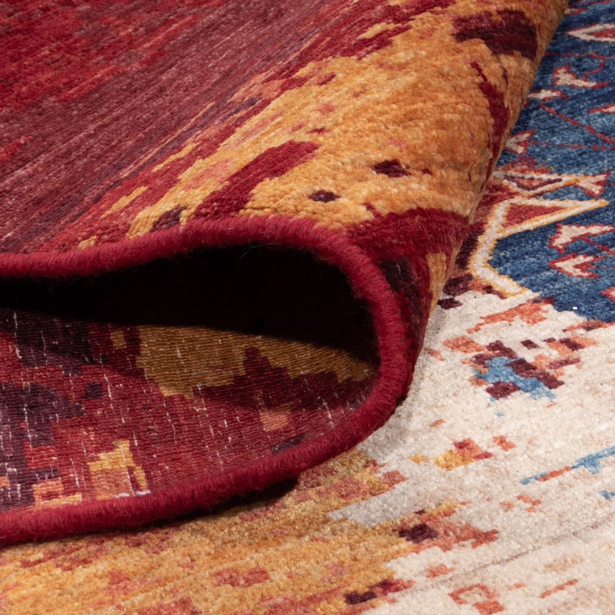 Designermatta - 304 x 237 cm - flerfärgad