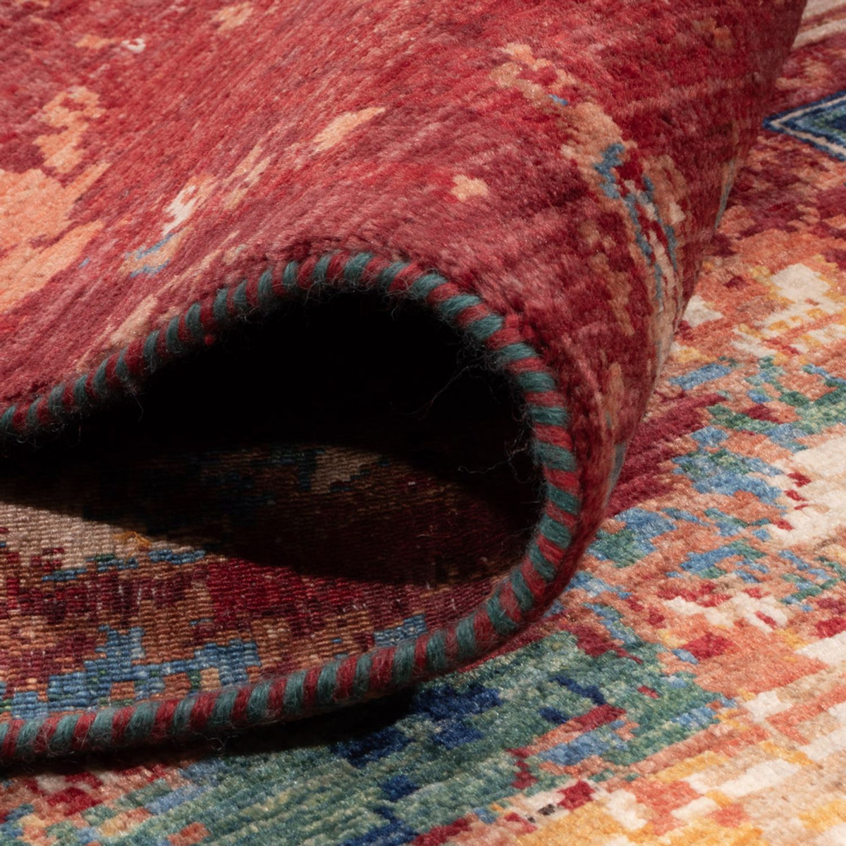 Designermatta - 299 x 204 cm - flerfärgad