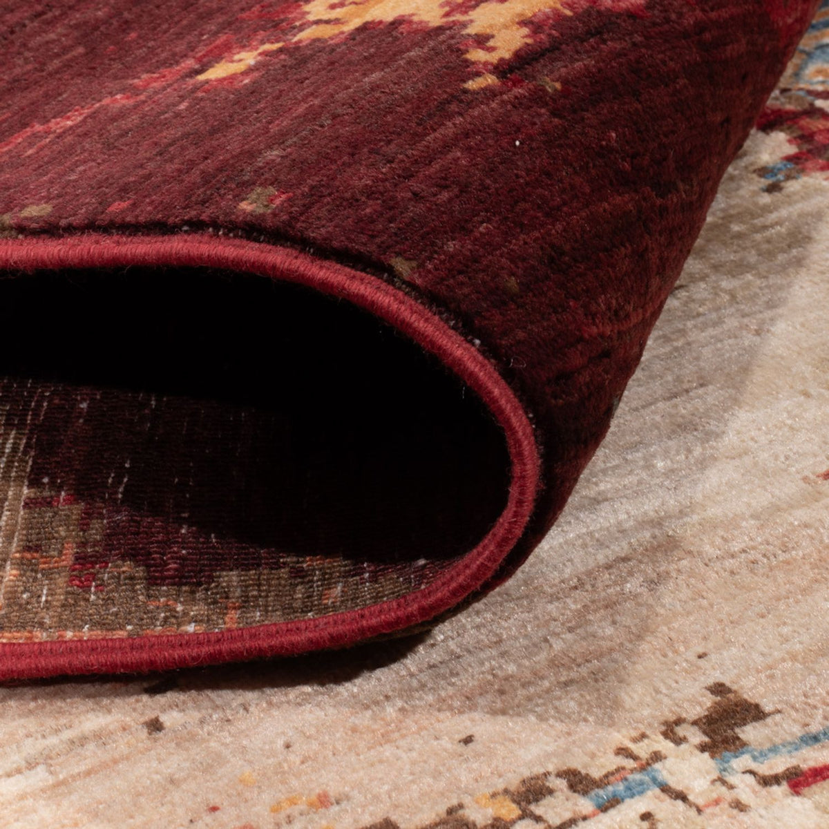 Designermatta - 237 x 175 cm - flerfärgad