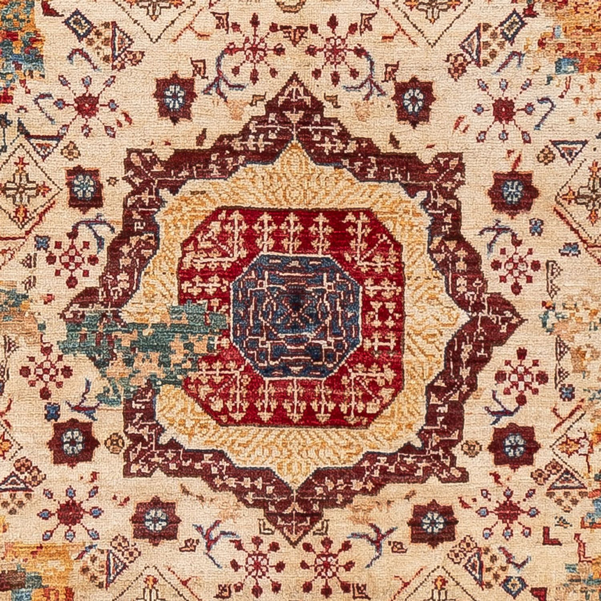 Designermatta - 200 x 155 cm - flerfärgad