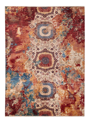 Designermatta - 228 x 170 cm - flerfärgad