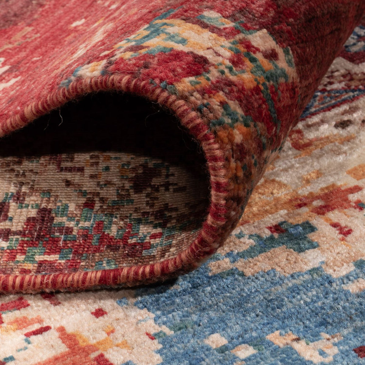 Designermatta - 228 x 170 cm - flerfärgad