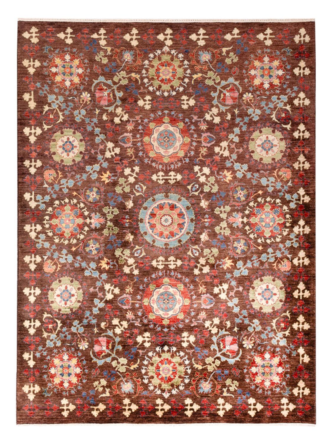 Ziegler Carpet - Ariana - 244 x 191 cm - mörkbrun