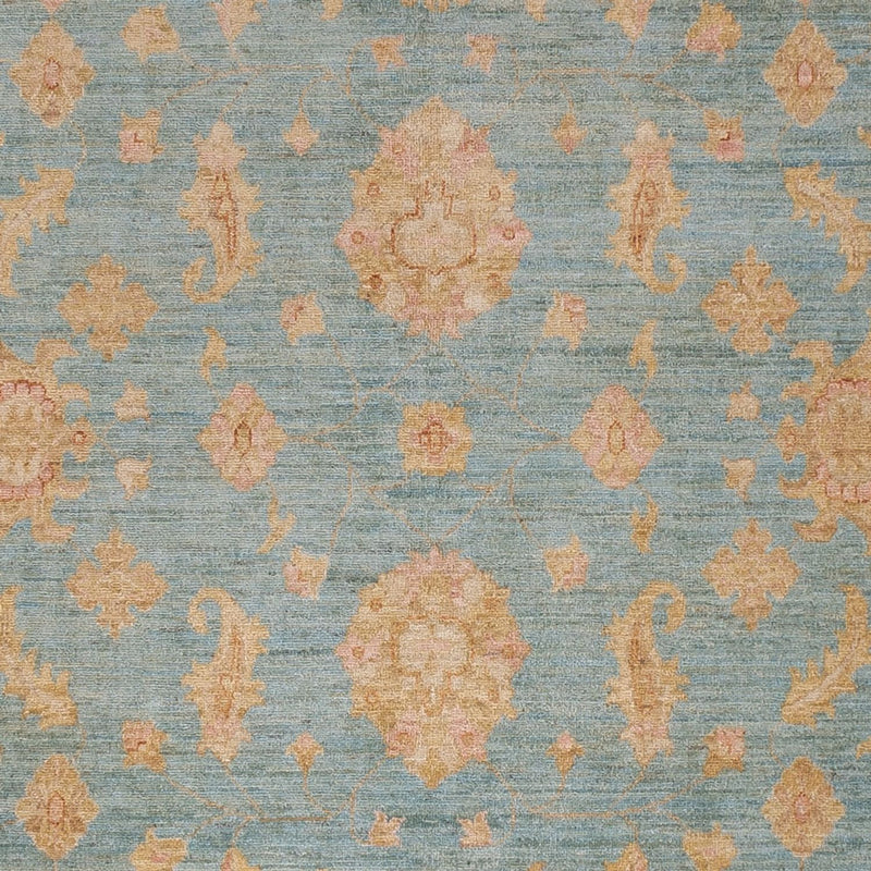 Ziegler Carpet - 298 x 254 cm - turkos
