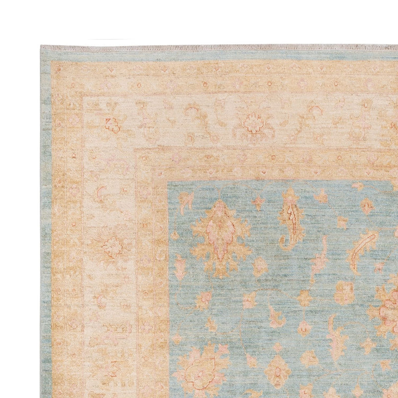Ziegler Carpet - 298 x 254 cm - turkos
