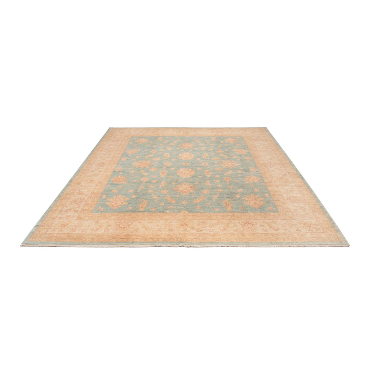 Ziegler Carpet - 298 x 254 cm - turkos