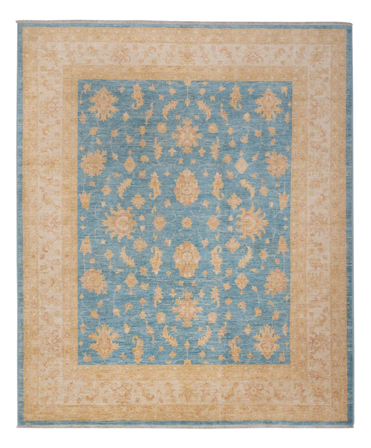 Ziegler Carpet - 300 x 251 cm - ljusblå