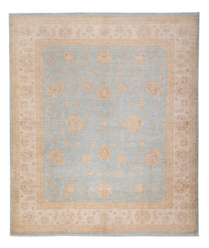 Ziegler Carpet - 298 x 254 cm - turkos