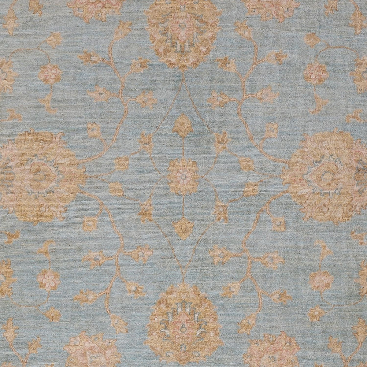 Ziegler Carpet - 298 x 254 cm - turkos