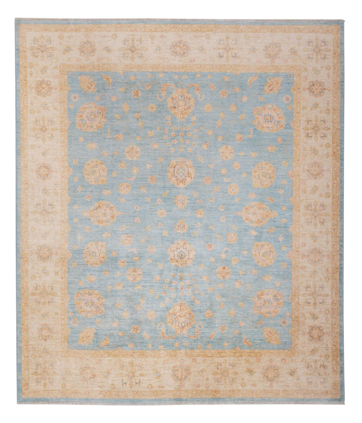 Ziegler Carpet - 295 x 256 cm - ljusblå