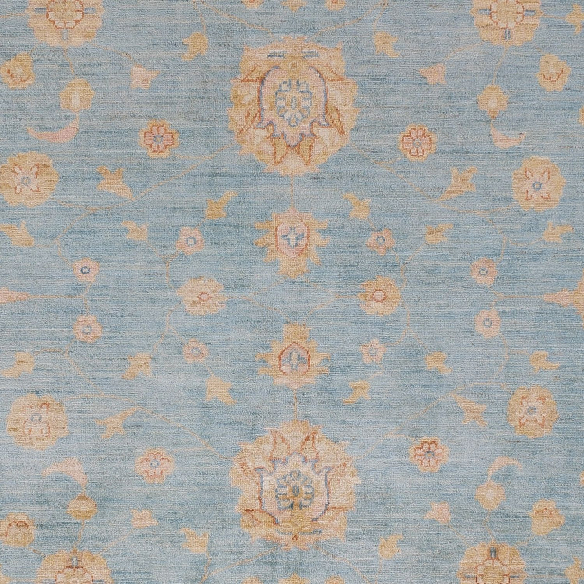 Ziegler Carpet - 295 x 256 cm - ljusblå