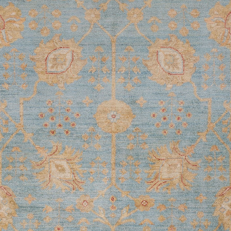 Ziegler Carpet - 299 x 253 cm - ljusblå