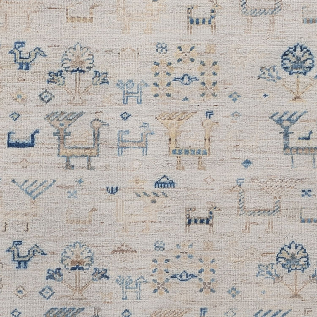 Designermatta - 185 x 121 cm - silver