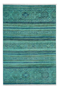 Ziegler Carpet - Modern - Vintage / färgad - 177 x 118 cm - turkos