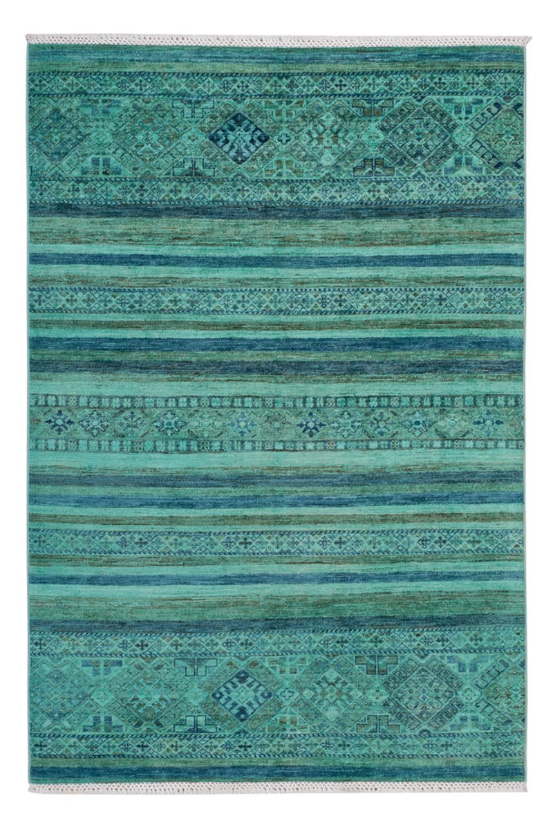 Ziegler Carpet - Modern - Vintage / färgad - 177 x 118 cm - turkos