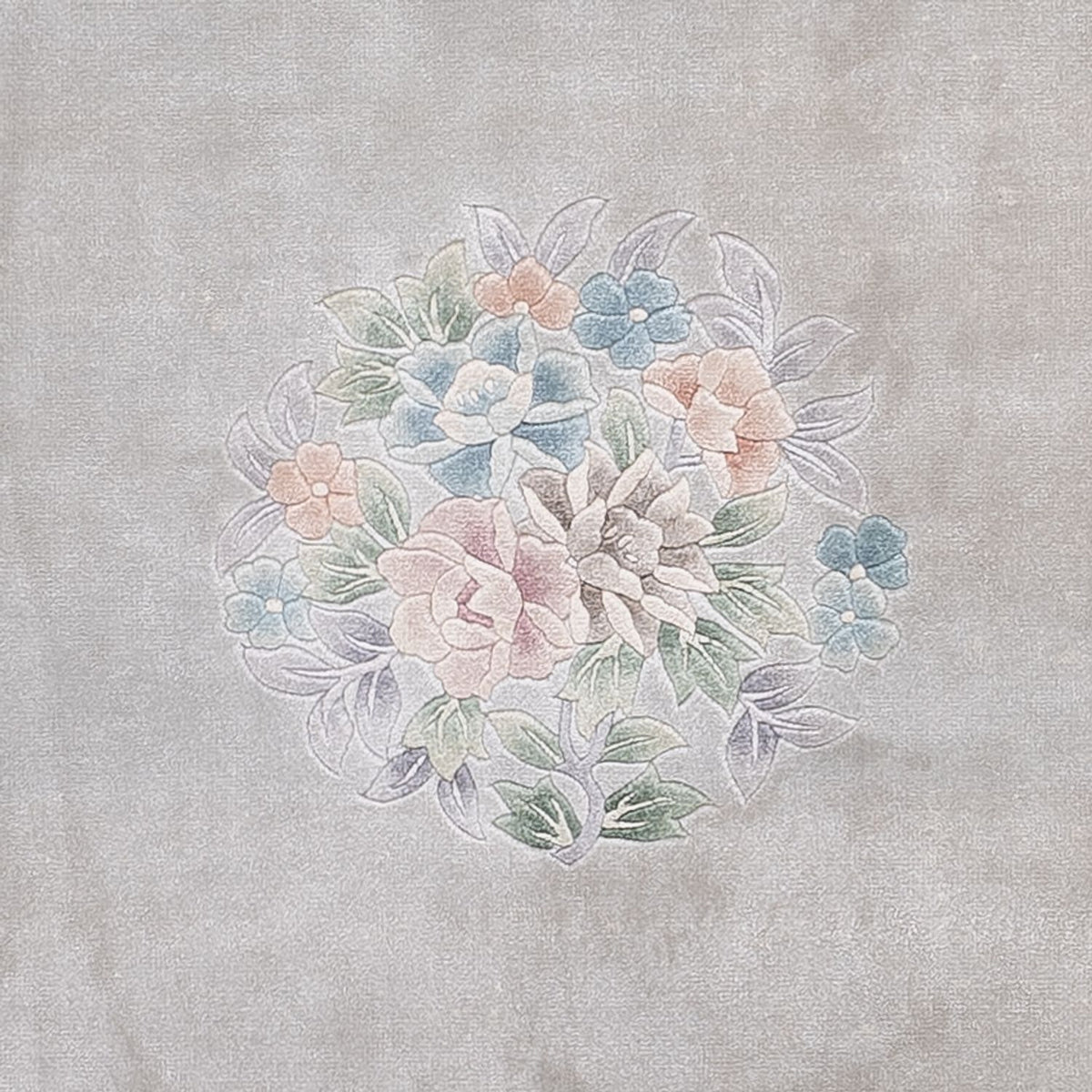 Silk matta - China Silk - 185 x 123 cm - grått