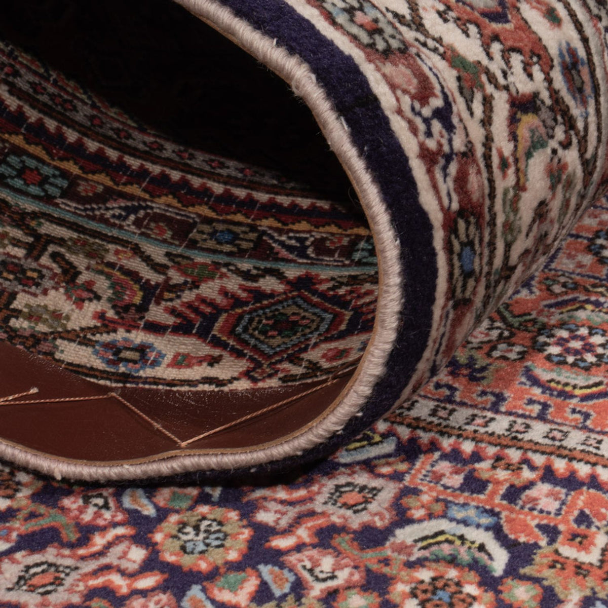 Persisk matta - Bijar - 166 x 112 cm - röd