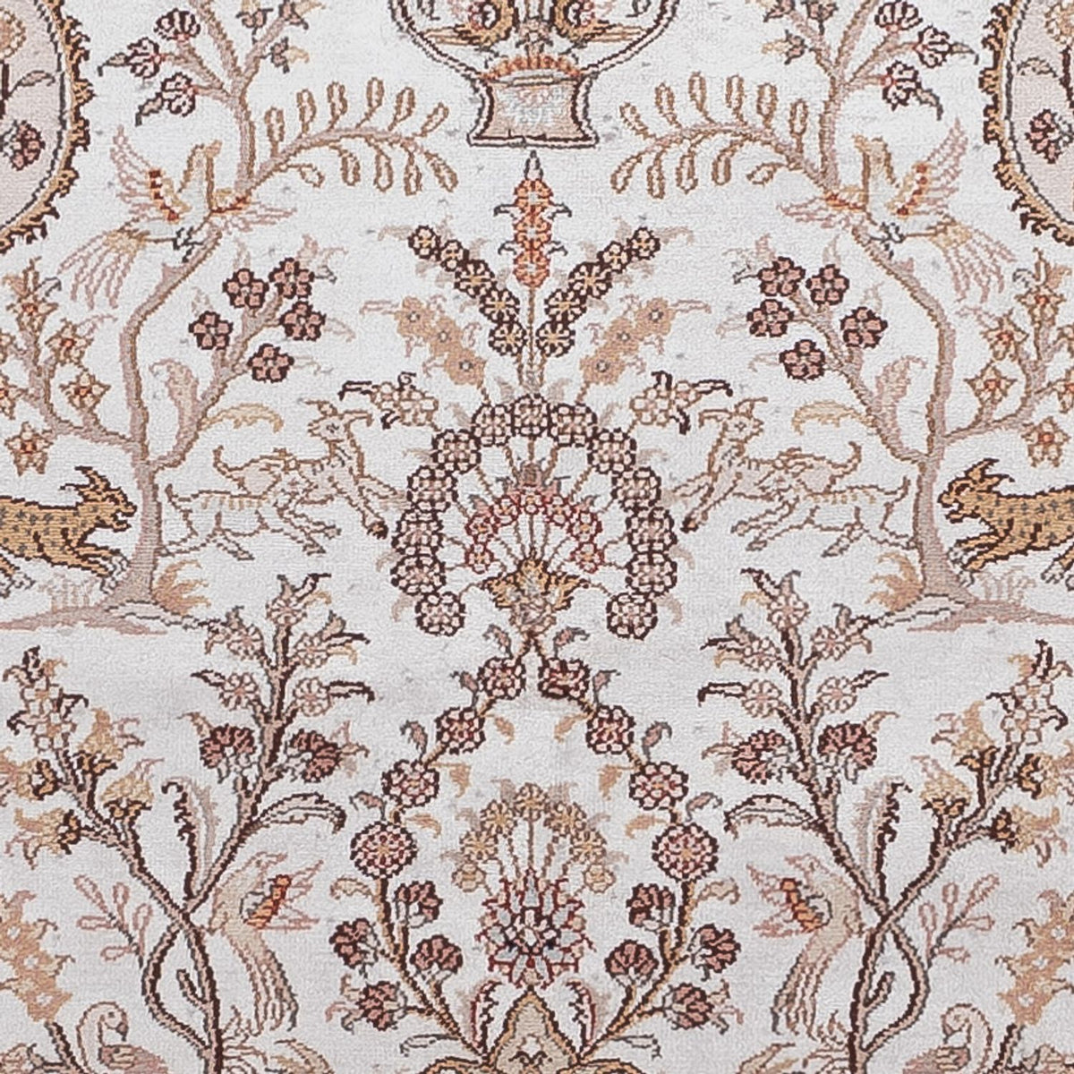 Silk matta - China Silk - 183 x 122 cm - grädde