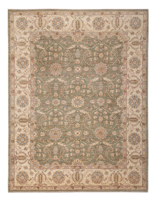 Ziegler Carpet - 309 x 248 cm - olivgrön