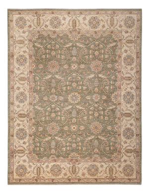 Ziegler Carpet - 309 x 248 cm - olivgrön