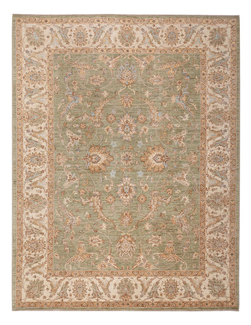 Ziegler Carpet - 306 x 246 cm - olivgrön