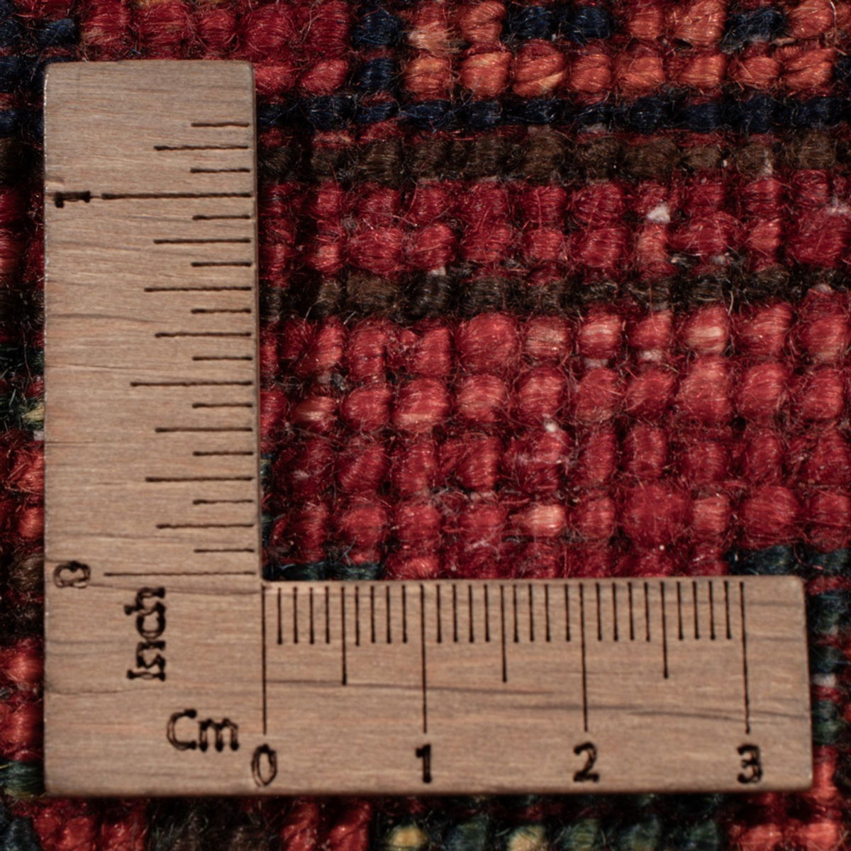 Afghansk matta - Kunduz - 222 x 154 cm - röd