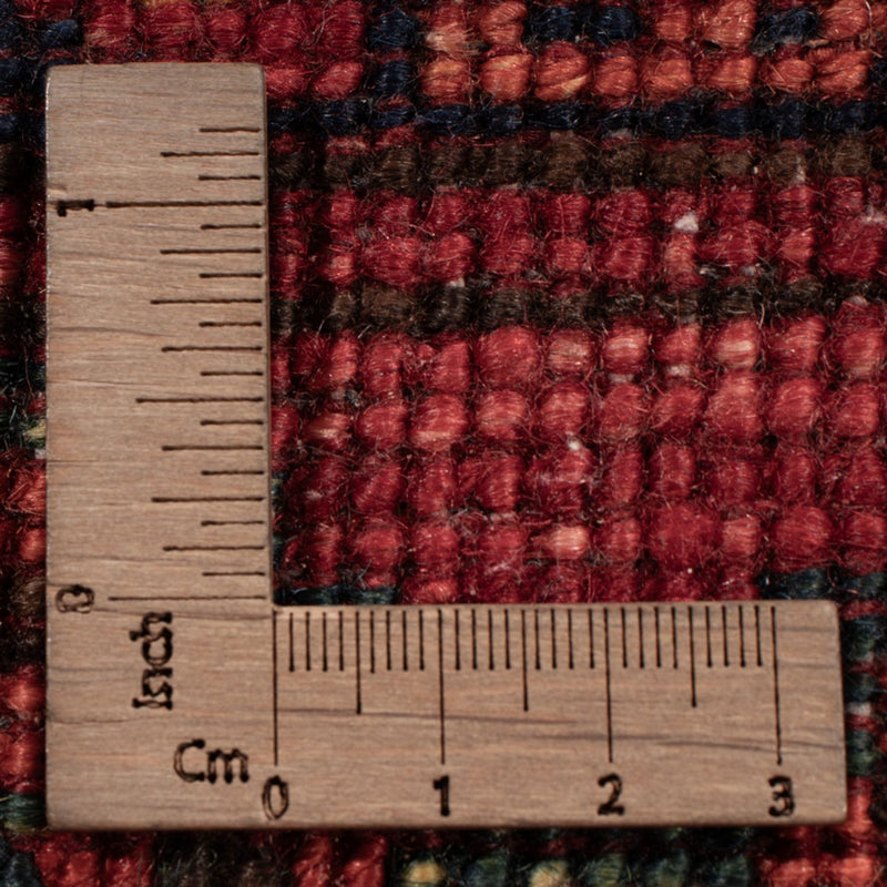 Afghansk matta - Kunduz - 222 x 154 cm - röd