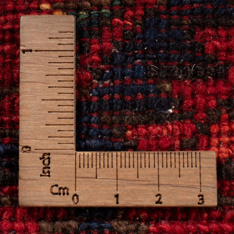 Afghansk matta - Kunduz - 234 x 172 cm - röd