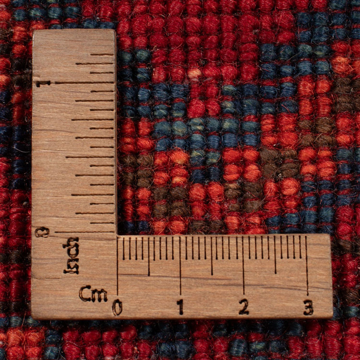 Afghansk matta - Kunduz - 235 x 173 cm - röd