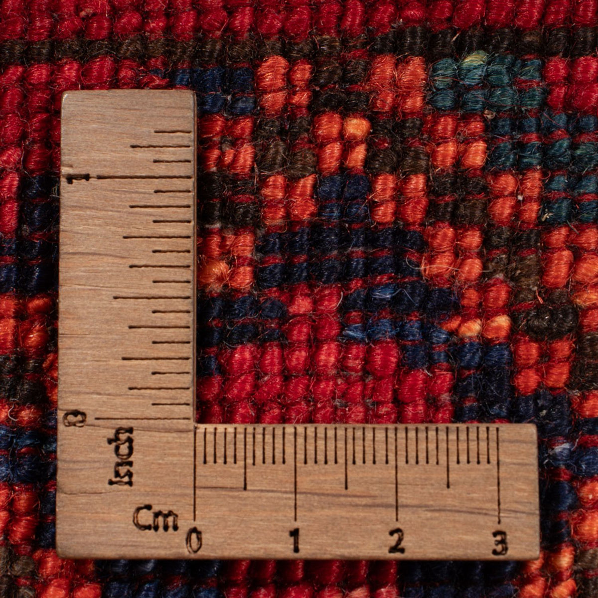 Afghansk matta - Kunduz - 238 x 172 cm - röd