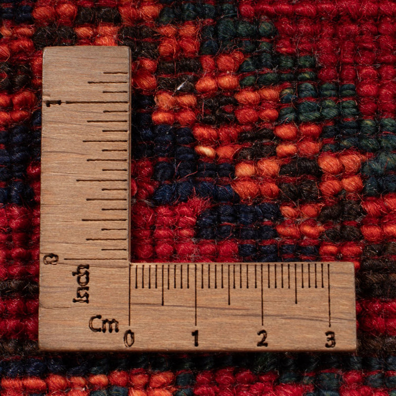 Afghansk matta - Kunduz - 243 x 177 cm - röd