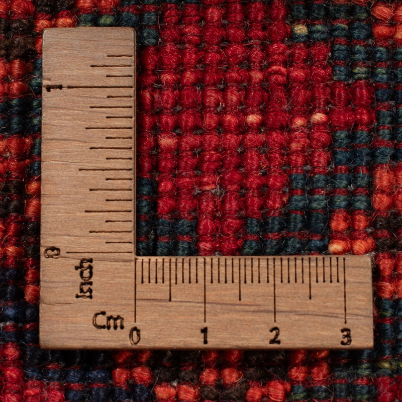 Afghansk matta - Kunduz - 240 x 173 cm - röd