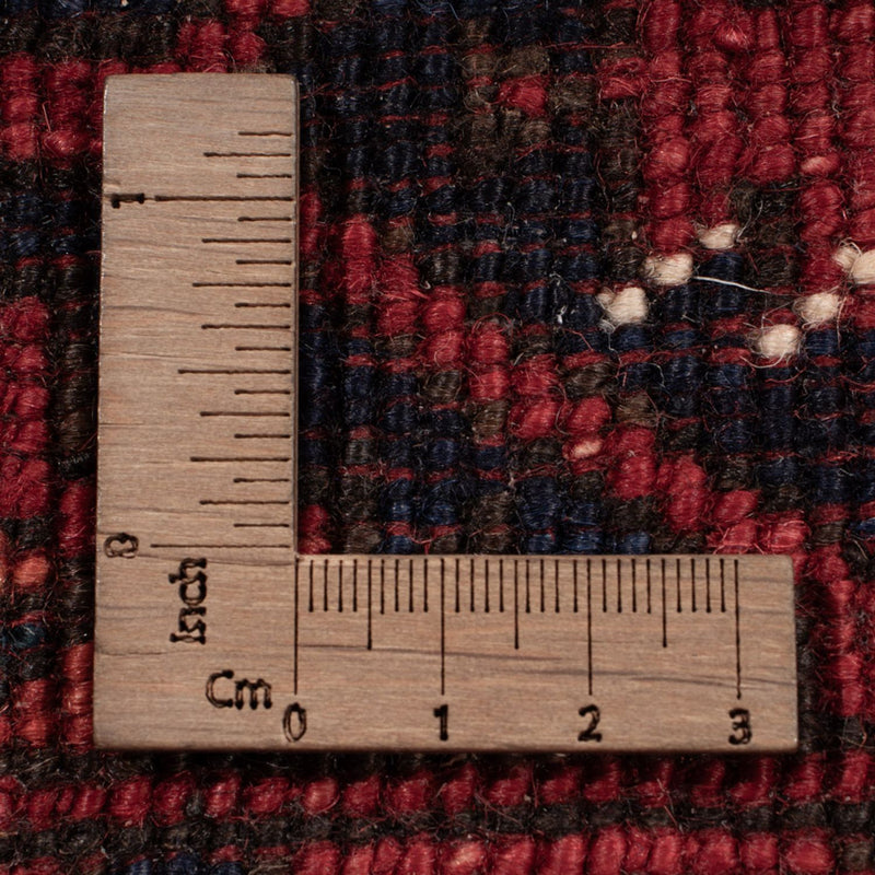 Afghansk matta - Kunduz - 239 x 165 cm - röd