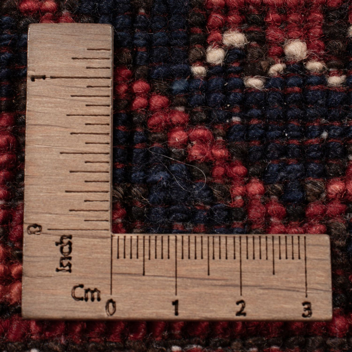 Afghansk matta - Kunduz - 234 x 176 cm - röd