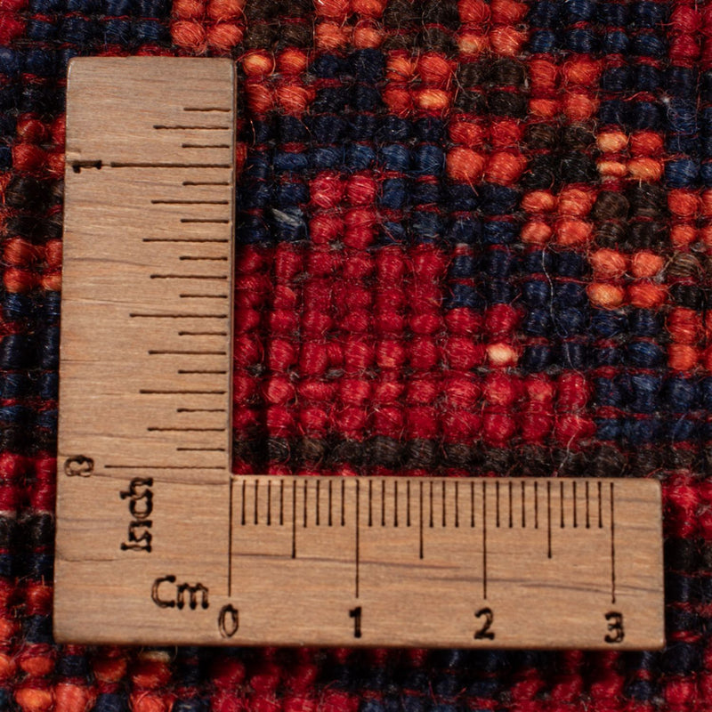 Afghansk matta - Kunduz - 242 x 171 cm - röd