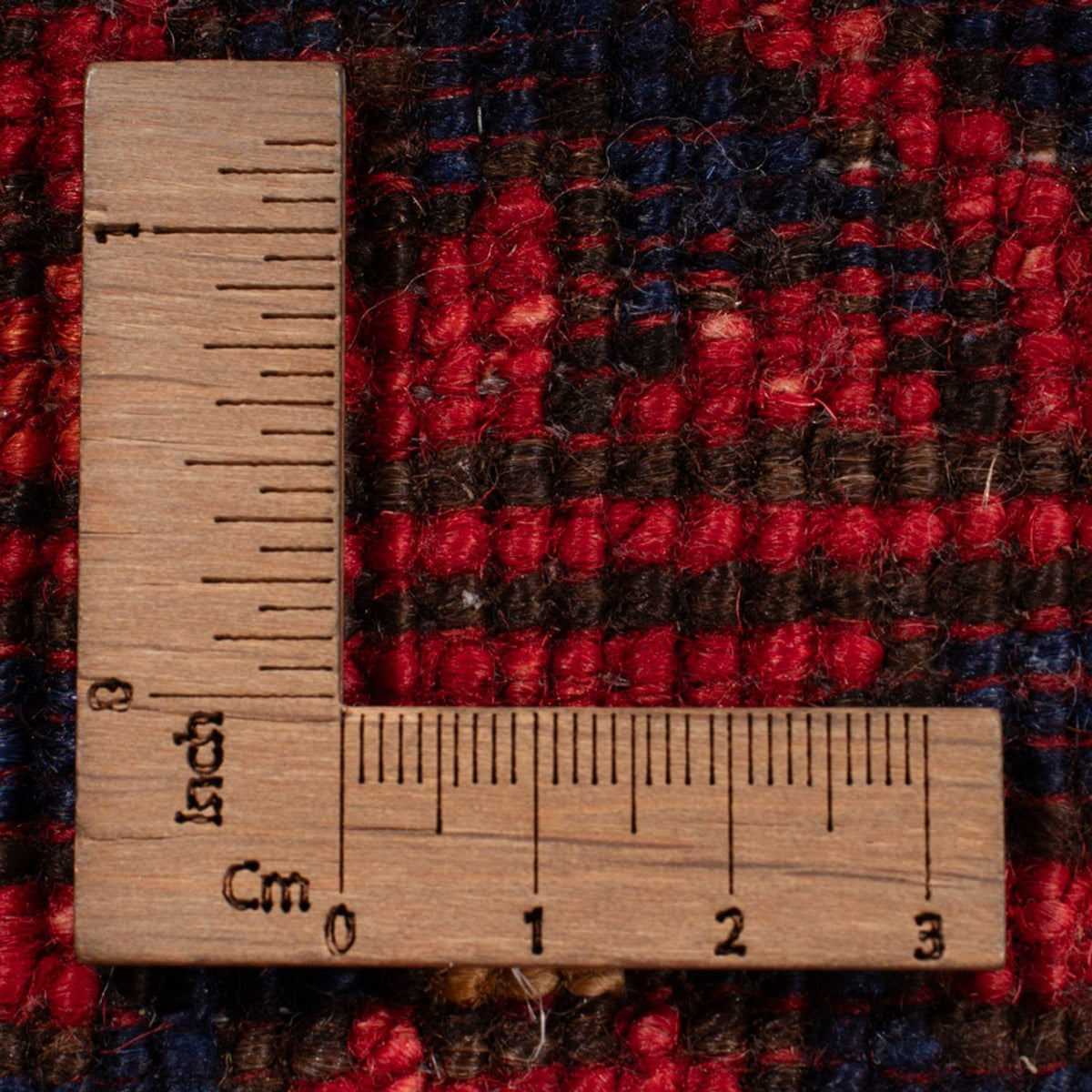 Afghansk matta - Kunduz - 244 x 177 cm - röd