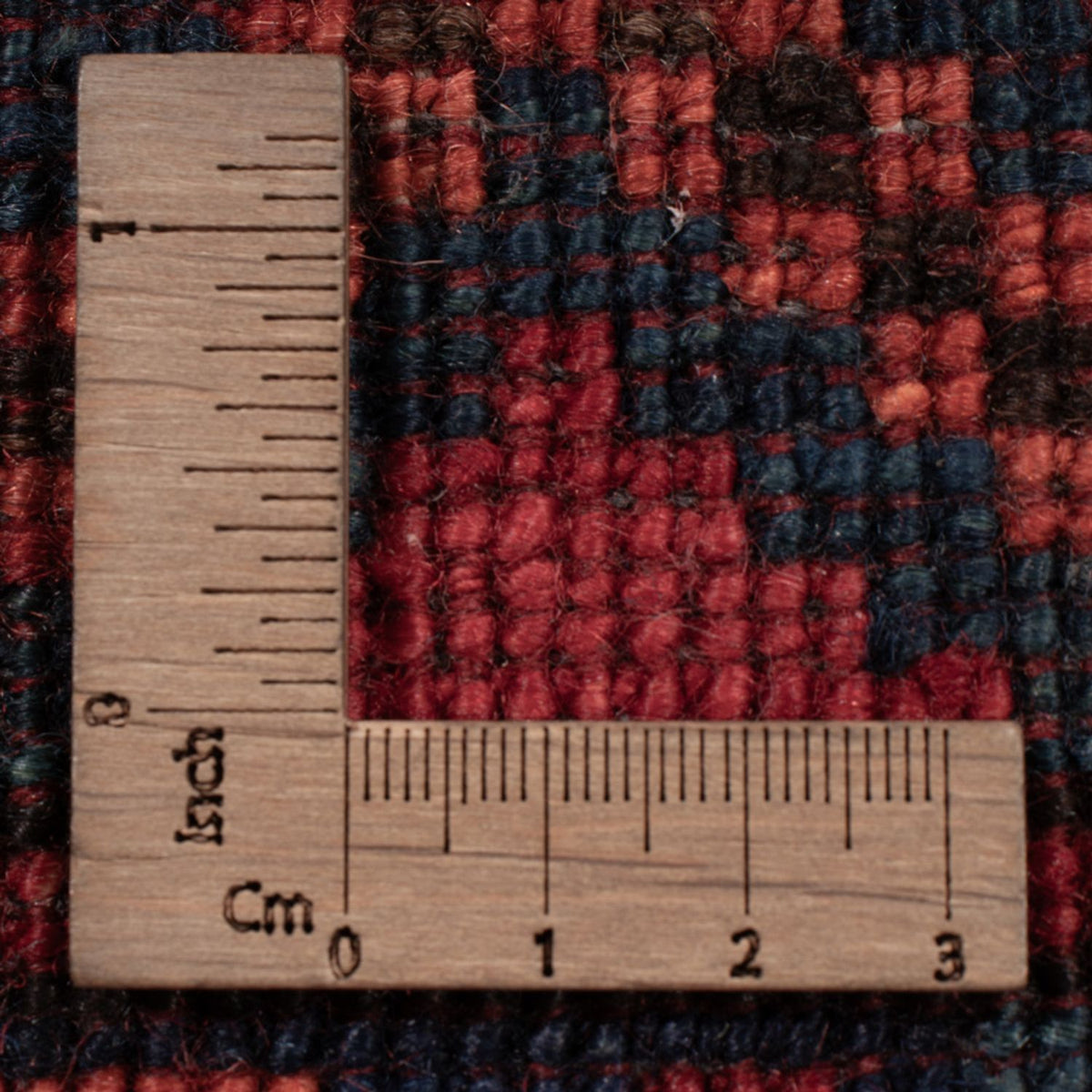 Afghansk matta - Kunduz - 243 x 177 cm - röd