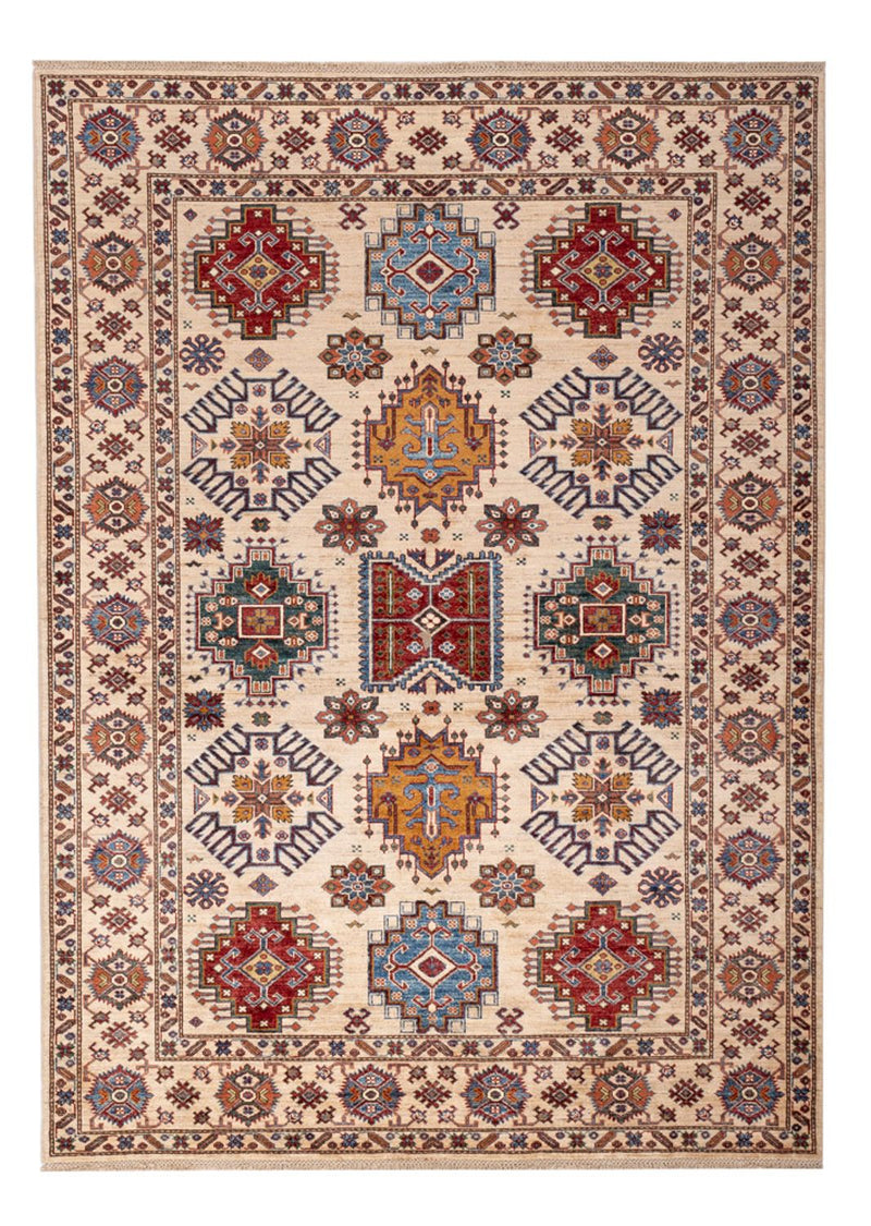 Ziegler Carpet - Kazak - 246 x 176 cm - grädde