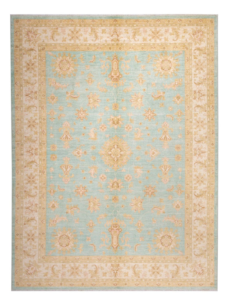 Ziegler Carpet - 287 x 211 cm - turkos