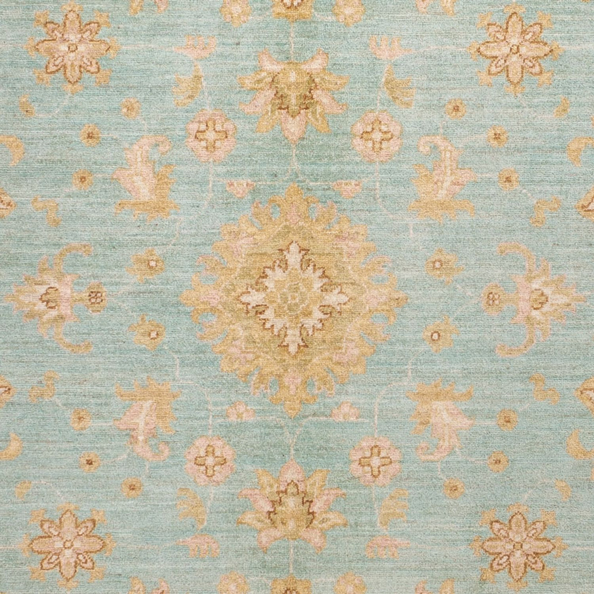 Ziegler Carpet - 287 x 211 cm - turkos