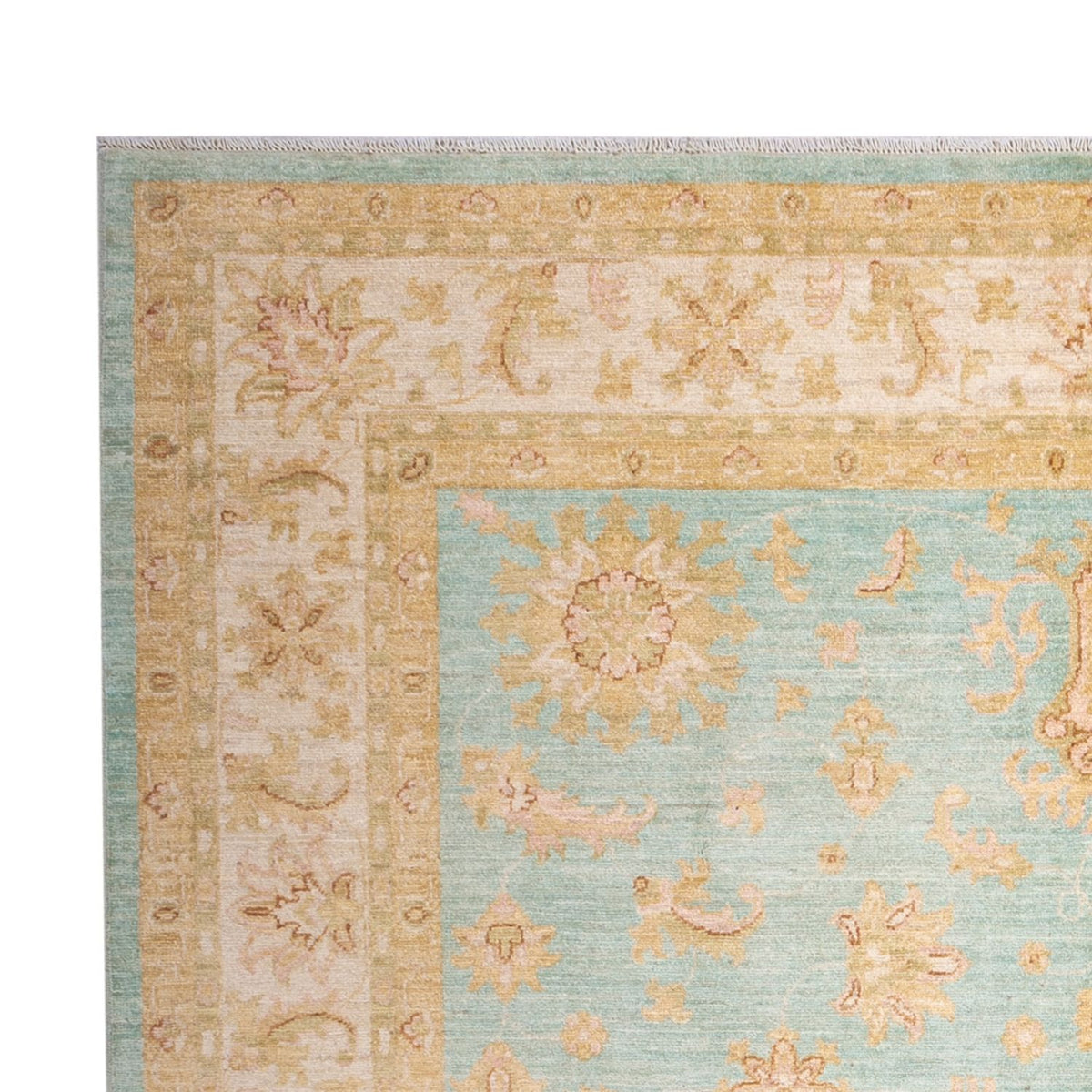 Ziegler Carpet - 287 x 211 cm - turkos