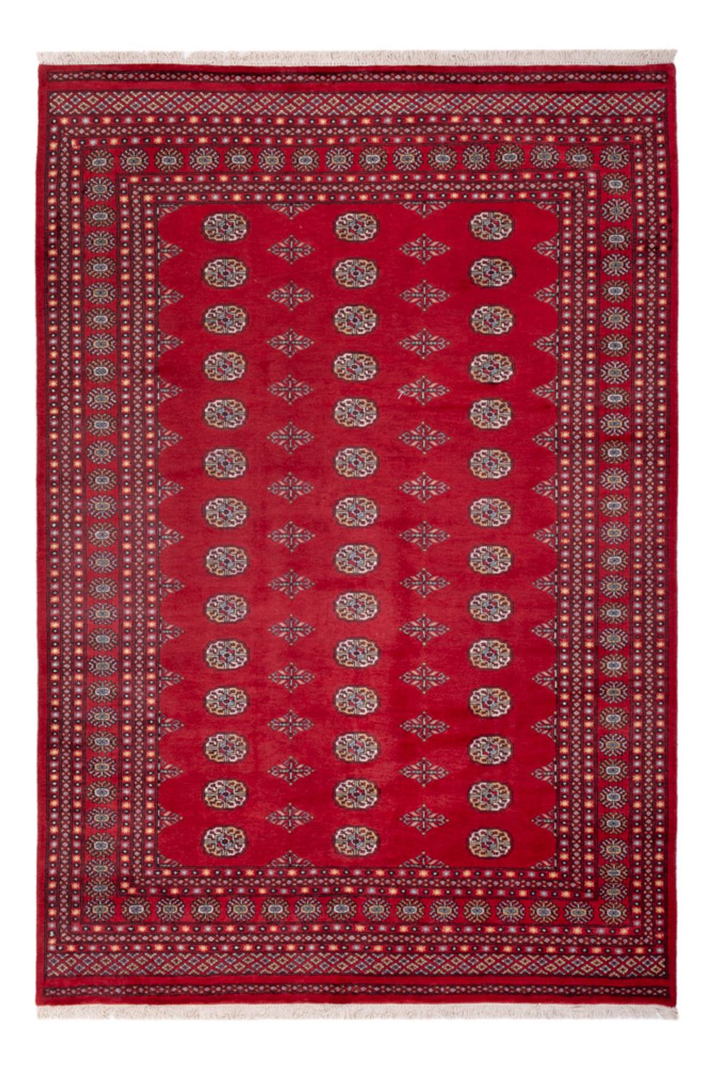 Afghansk matta - Bukhara - 300 x 201 cm - röd